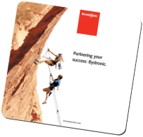 soft top mouse pad -rock climbers
